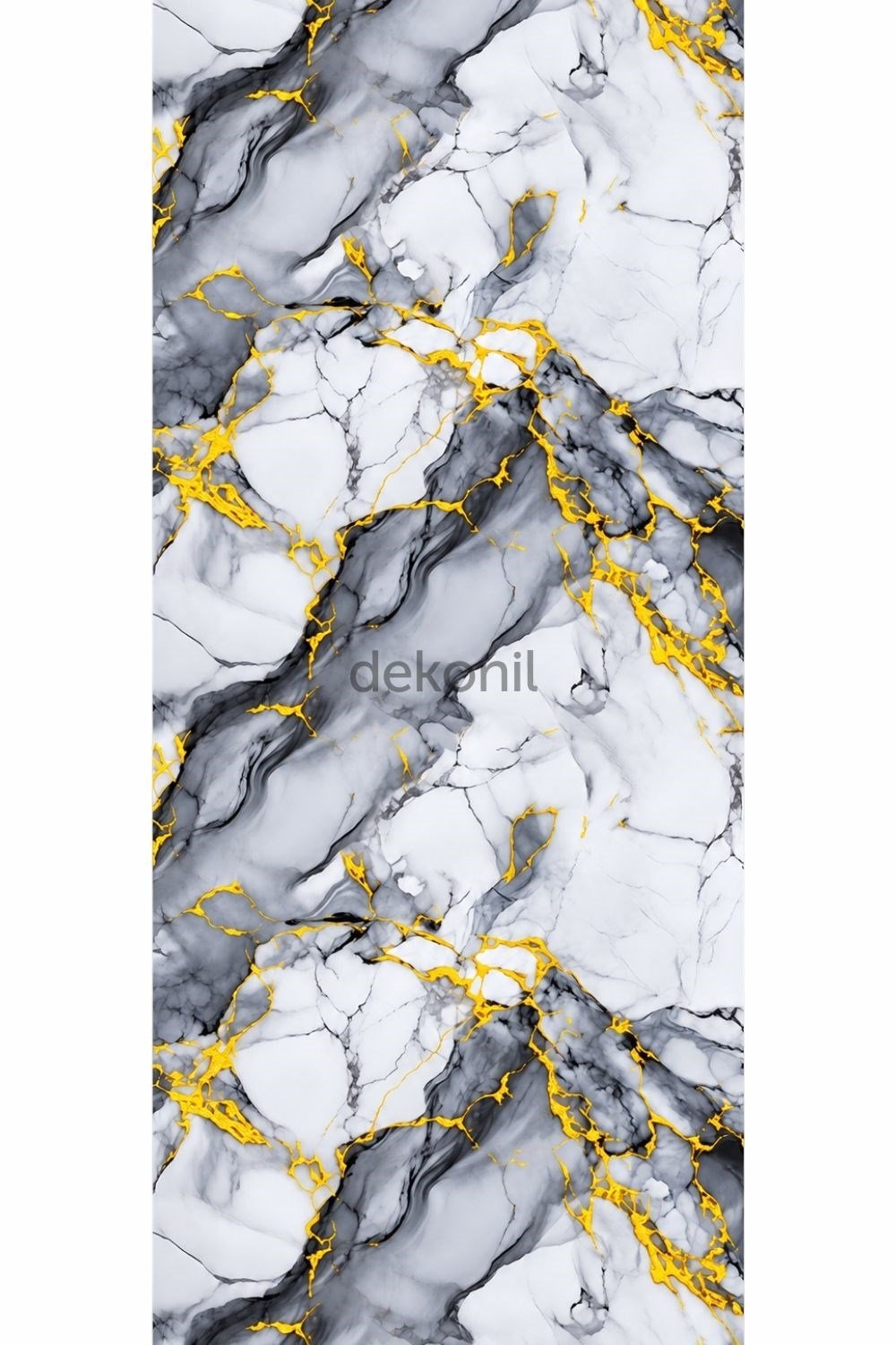 Gold Storm Mermer Desenli PVC Duvar Paneli 122x244 cm