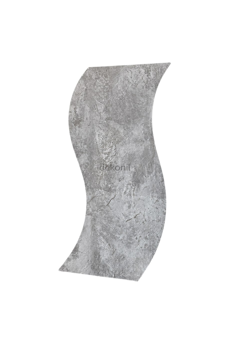 Gri Fosil Mermer Desenli Flexinil Stone İnce Esnek Doğal Taş Panel 50*100 cm