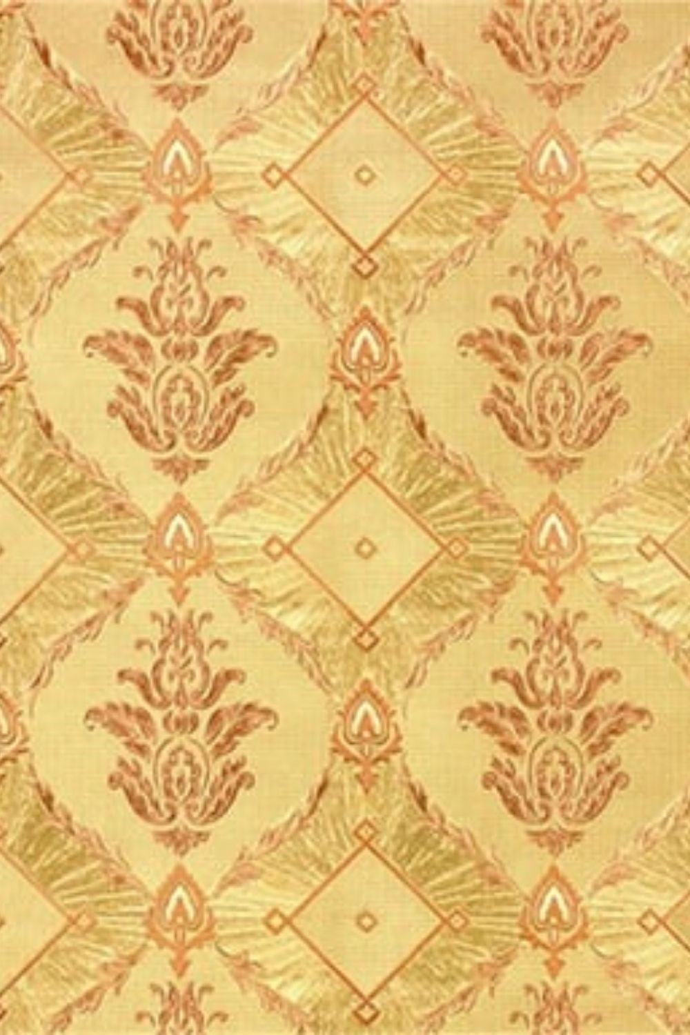 Grown Gold Gilded Wallpaper YD90107