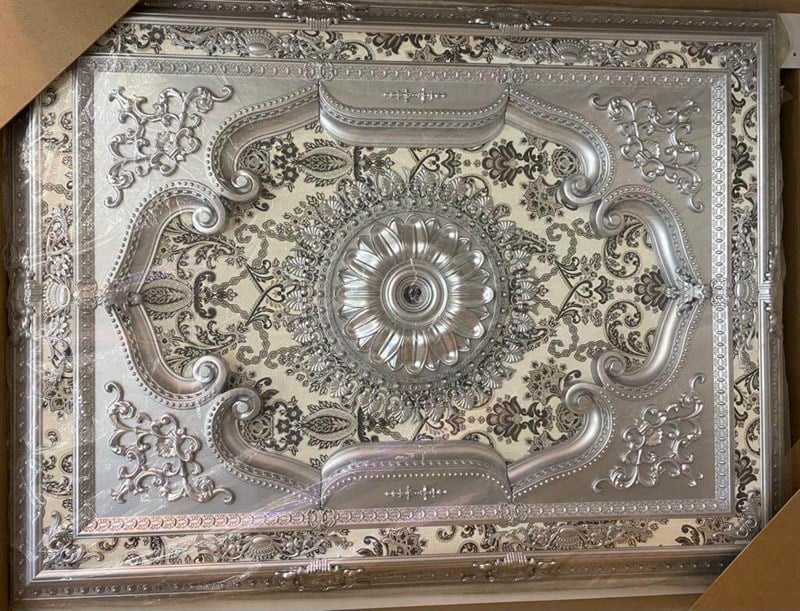 Palace Ceiling Rectangle Silver 120*160 cml Dekonil