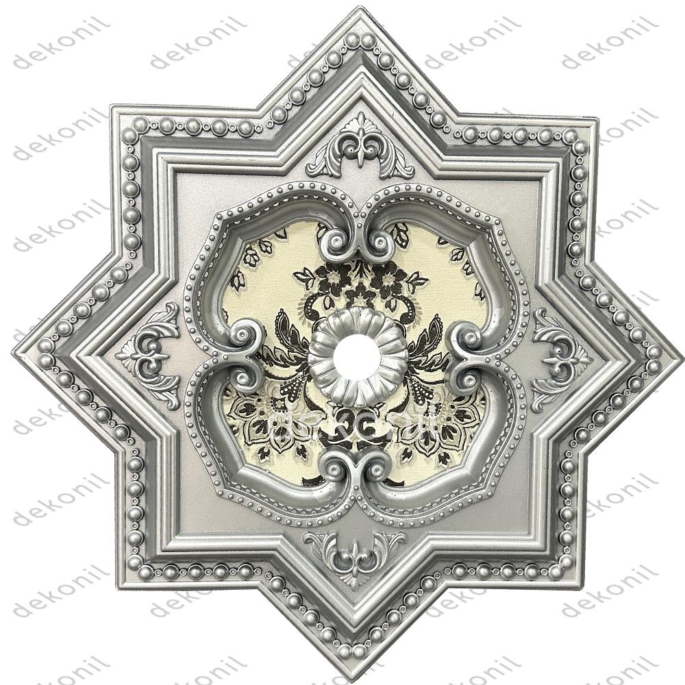 بحرة أسقف نجمة فضي مزخرف 60 سم