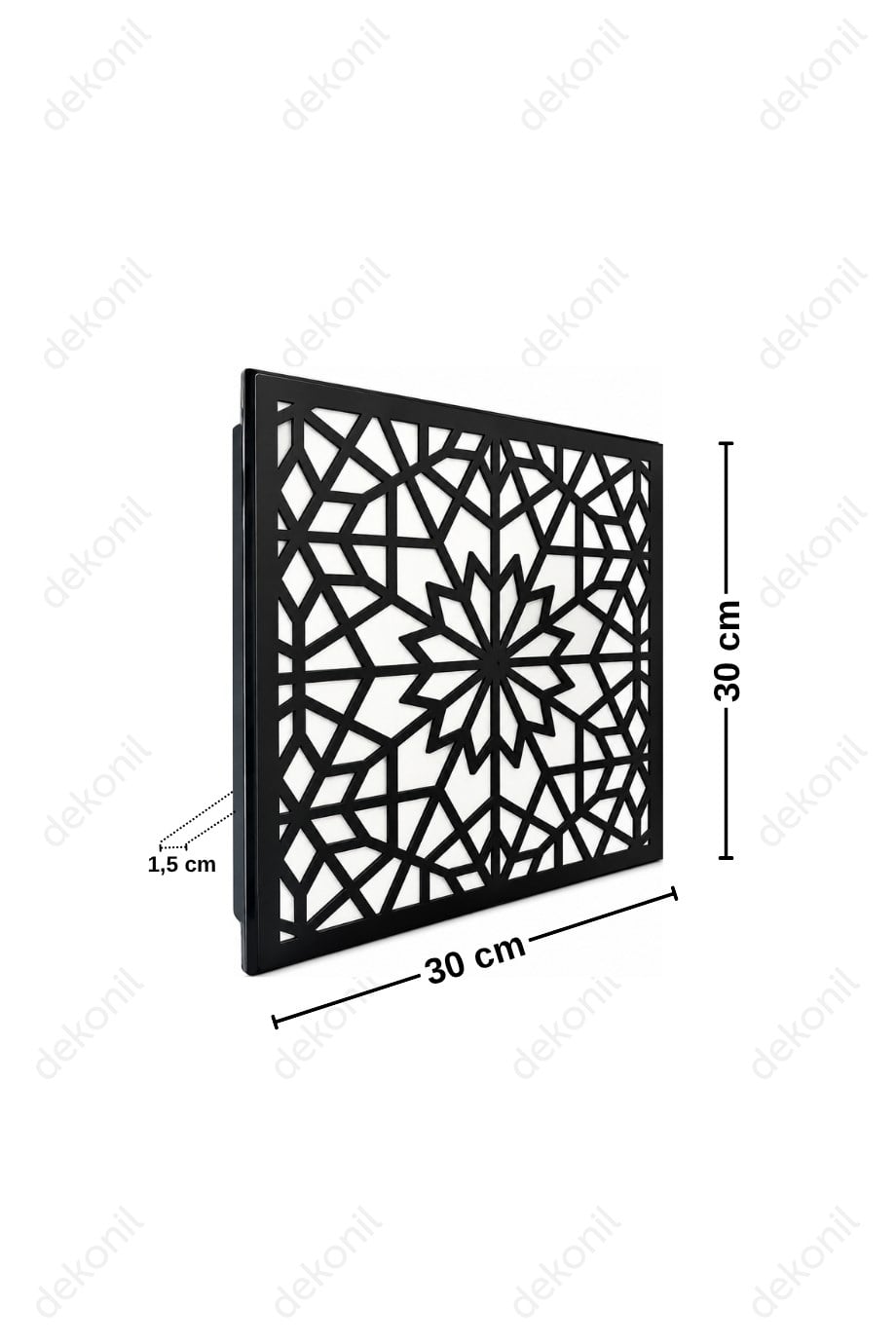 Güneş Clip-in (Klipin) PVC Asma Tavan Kaplama Paneli 30*30 cm