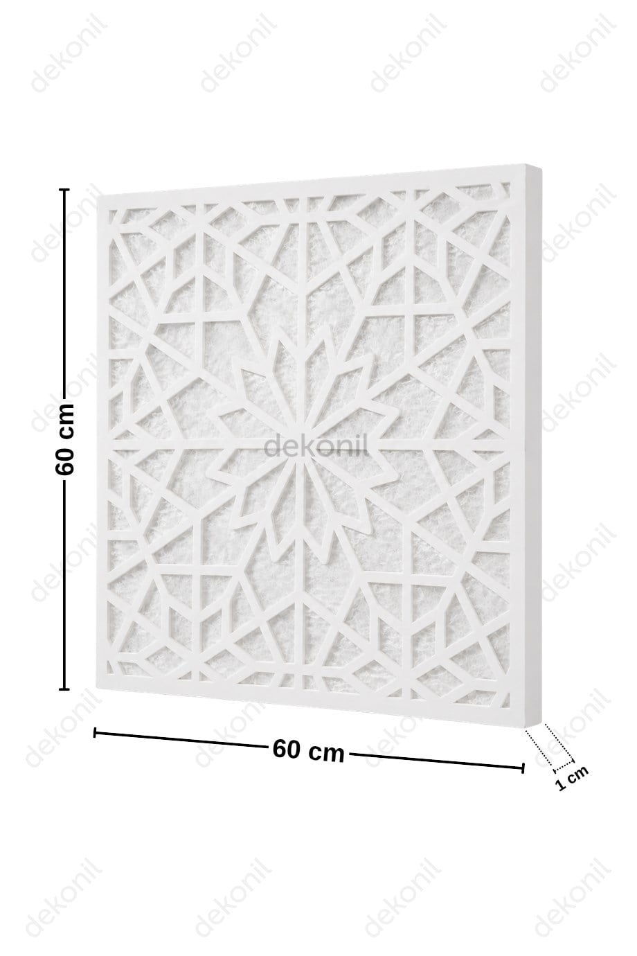 Güneş PVC Asma Tavan Kaplama Paneli 60*60 cm