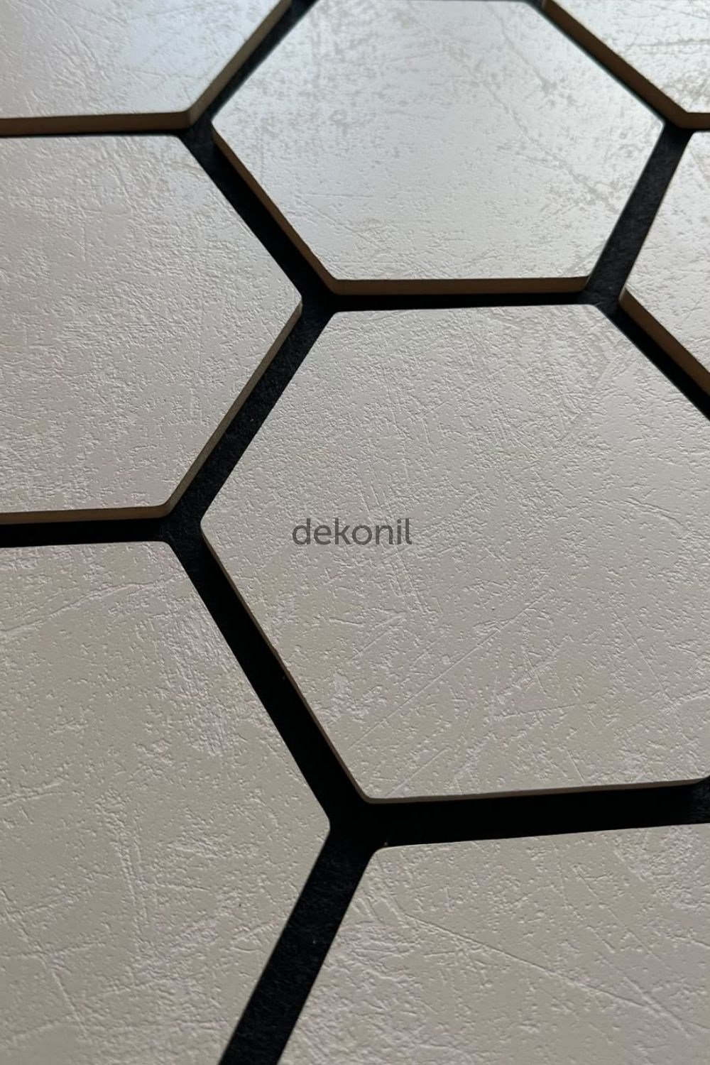 Hexagon Akustik Altıgen Anemon Duvar Paneli 89*57*1,6 cm