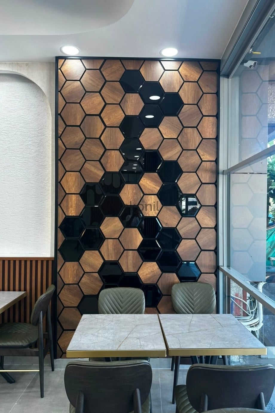 Hexagon Akustik Altıgen Hamilton Duvar Paneli