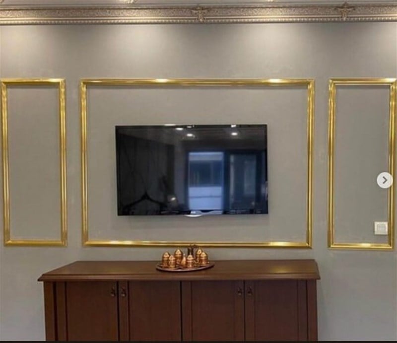 Hürrem Gold Duvar Çıtası Paketi 3'lü | Dekonil