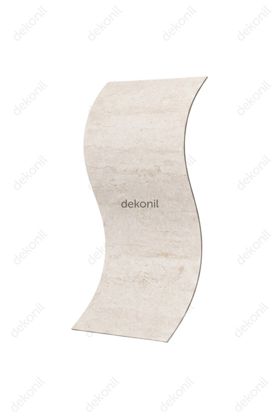 İnci Traverten Desenli Flex Stone İnce Esnek Doğal Taş Panel 50*100 cm