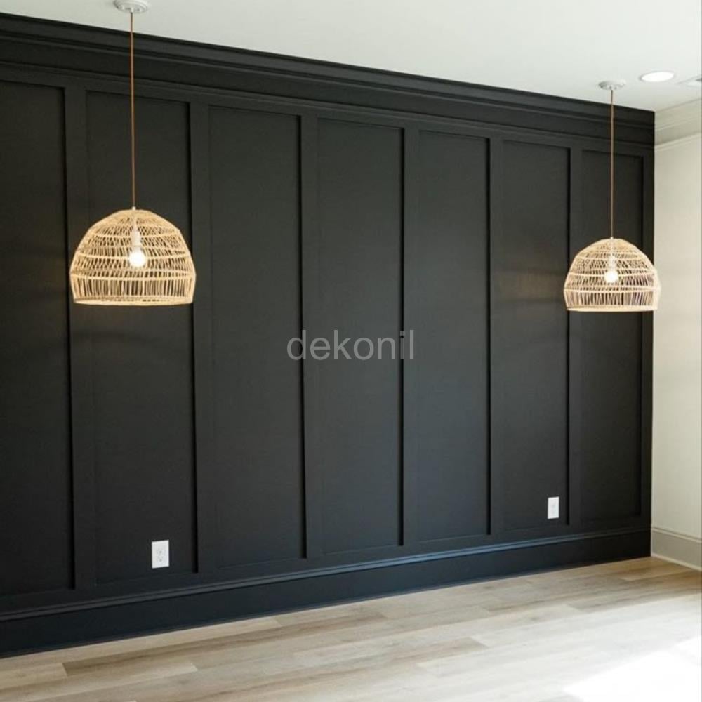 İskandinav Duvar Çıtası MDF 10*100 cm