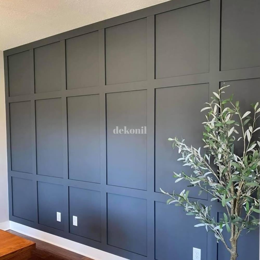 İskandinav Duvar Çıtası MDF 8*100 cm