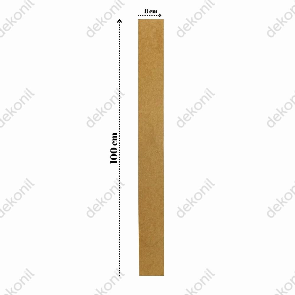 İskandinav Duvar Çıtası MDF 8*100 cm