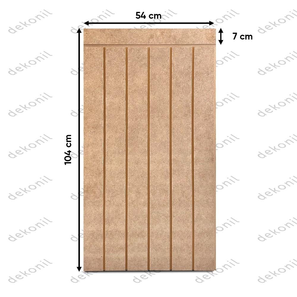 Scandinavian Wall Panel MDF 54*104 cm