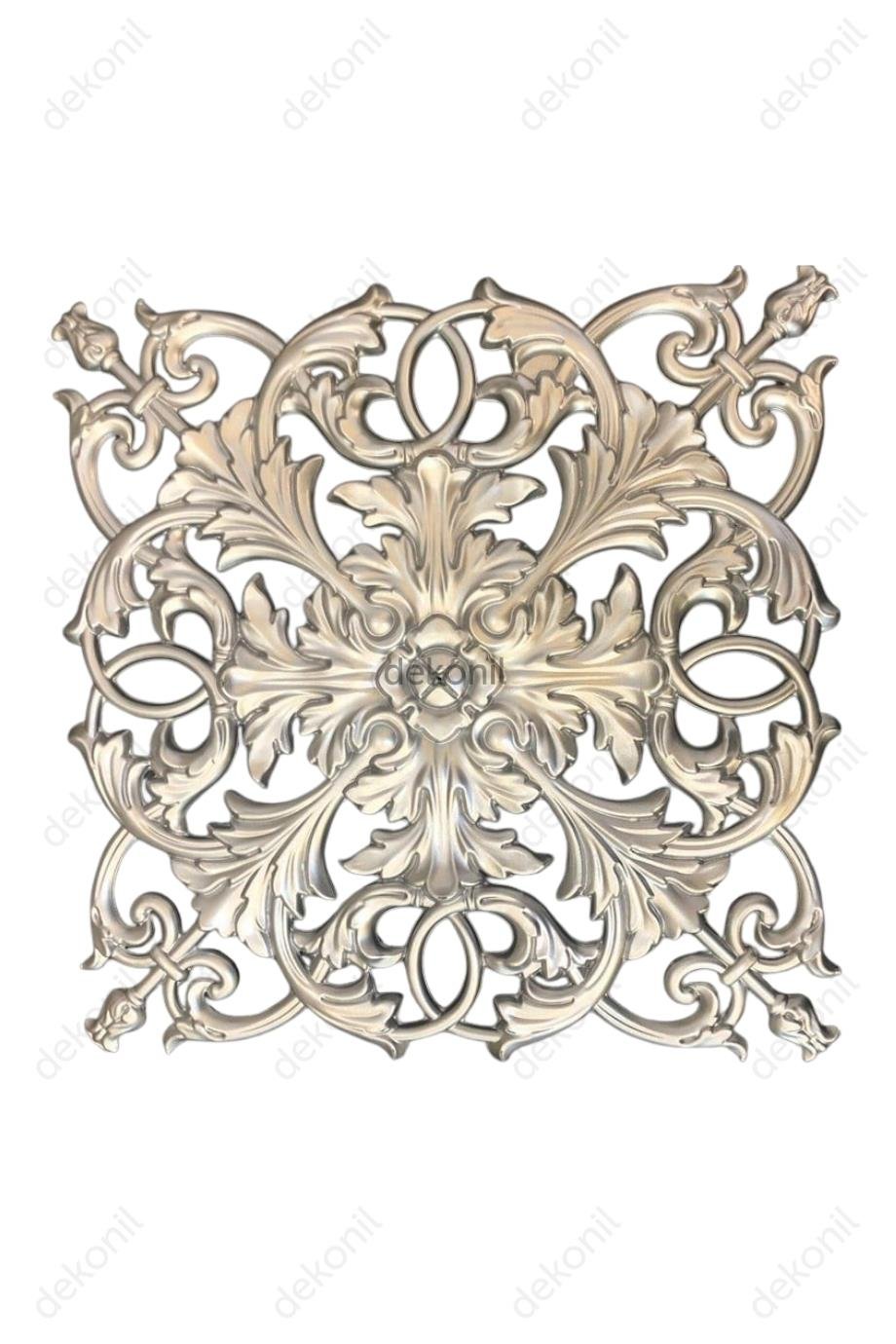 تطريز فضي بنقشة 40 سم