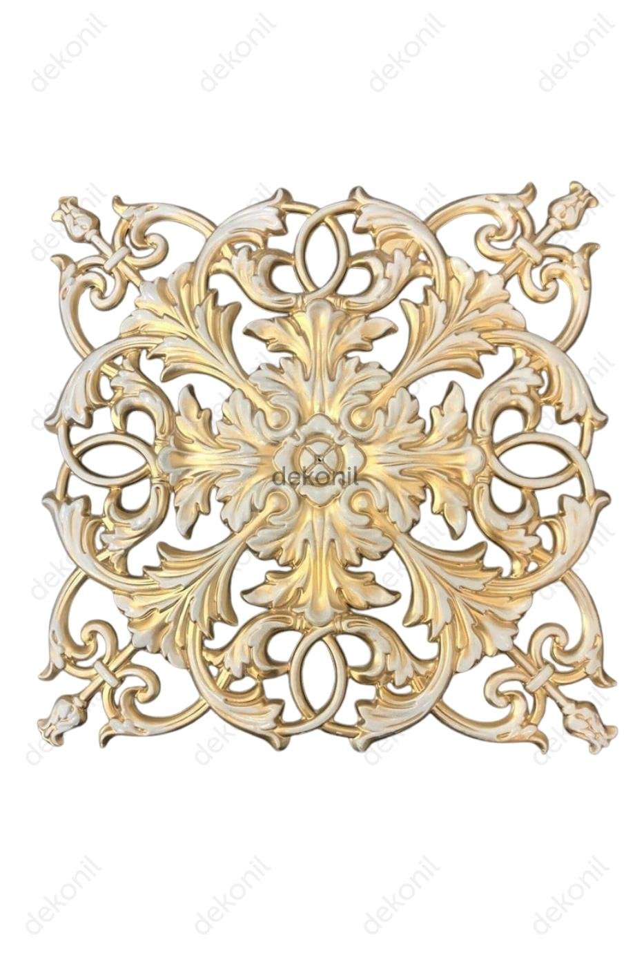 İşlemeli Patina Motifi 40cm