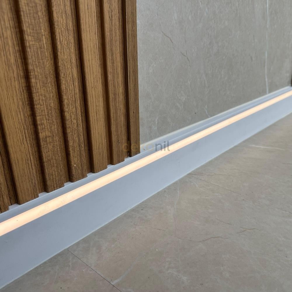 İstanbul Ledli Boyanabilir Süpürgelik 10cm