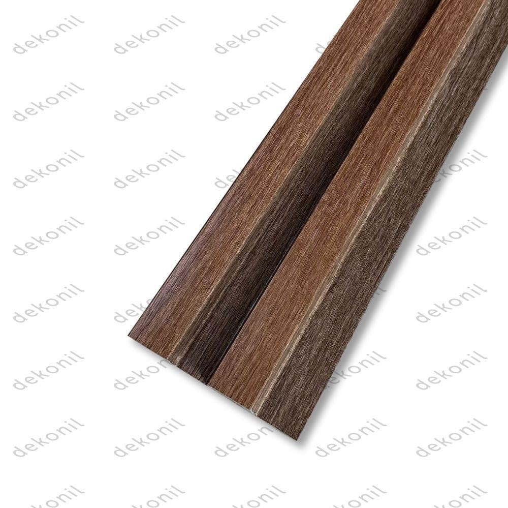 Kahve Siyah Tavan ve Duvar Lambri 12cm