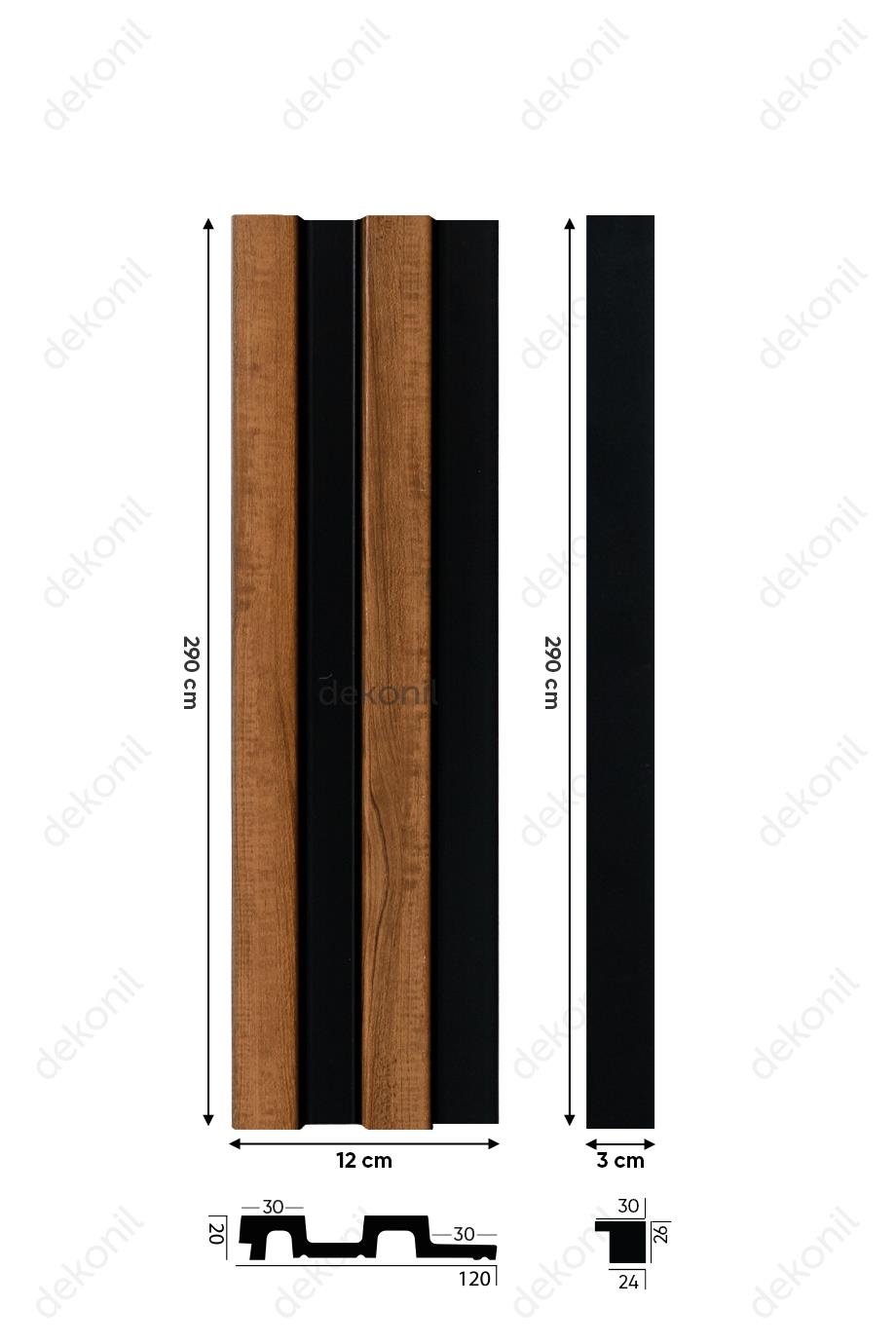 Karaçam Duvar ve Tavan Lambri 12cm