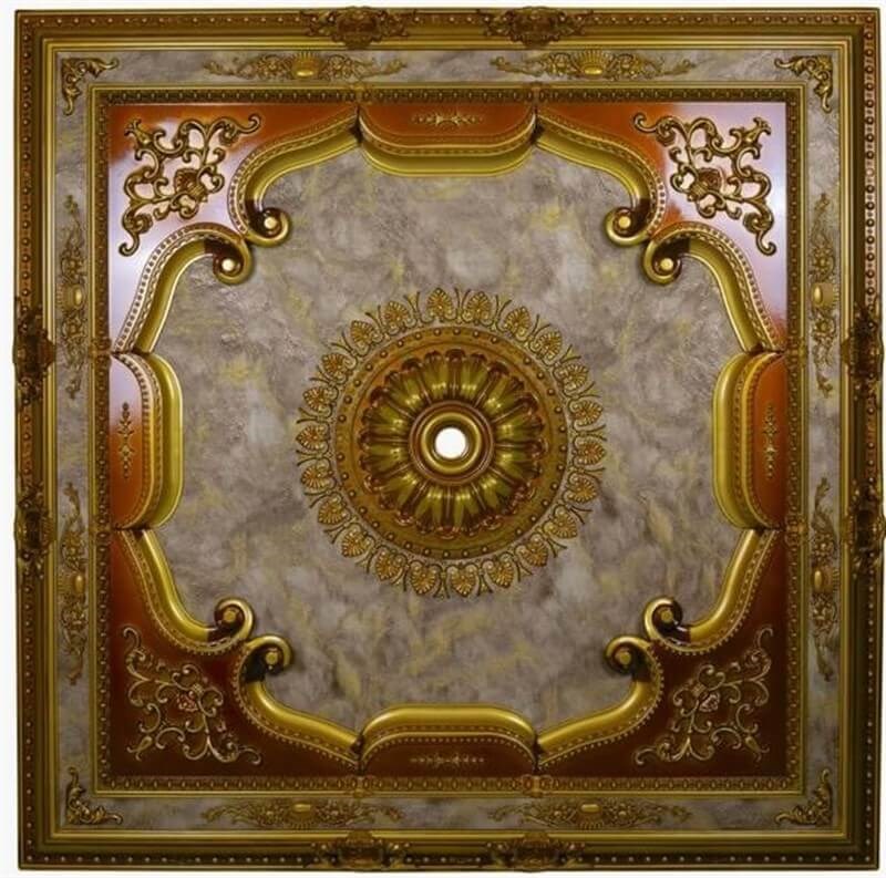 Square Palace Ceiling Standard Package 150cm l Dekonil