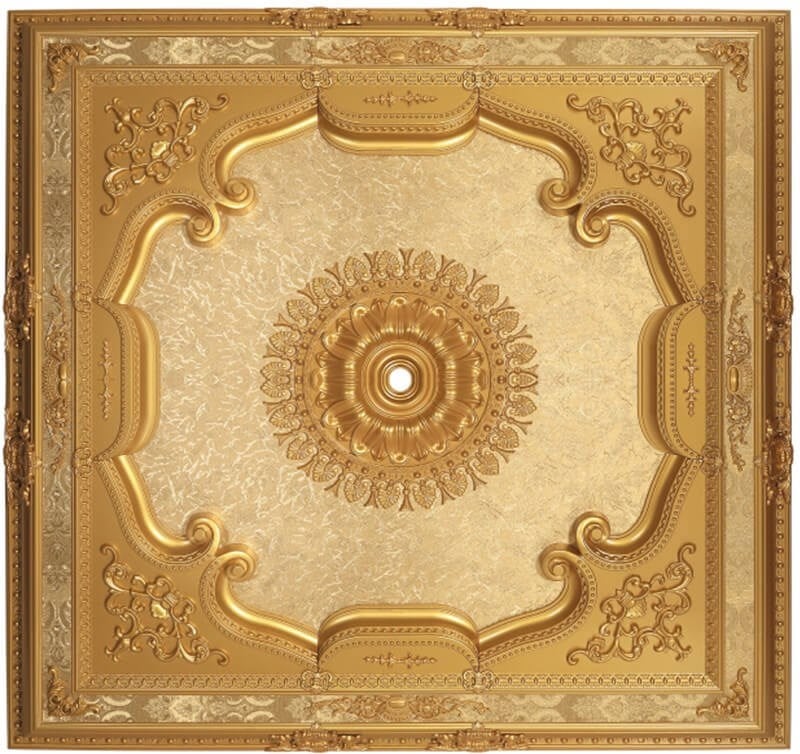 Square Palace Ceiling Standard Package 150cm l Dekonil