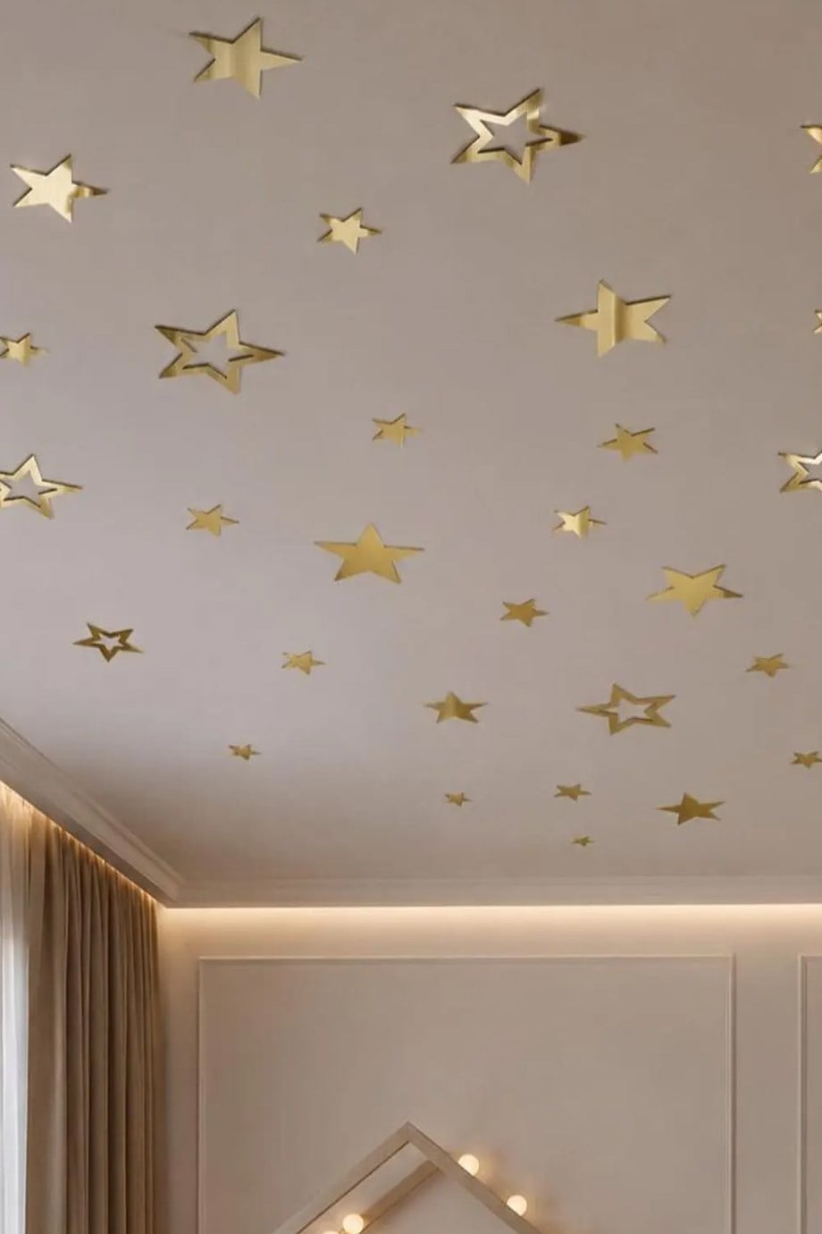 Kendinden Yapışkanlı Pleksi Ayna 120x240 cm  – Özel Kesim | Gold, Rose Gold, Gümüş