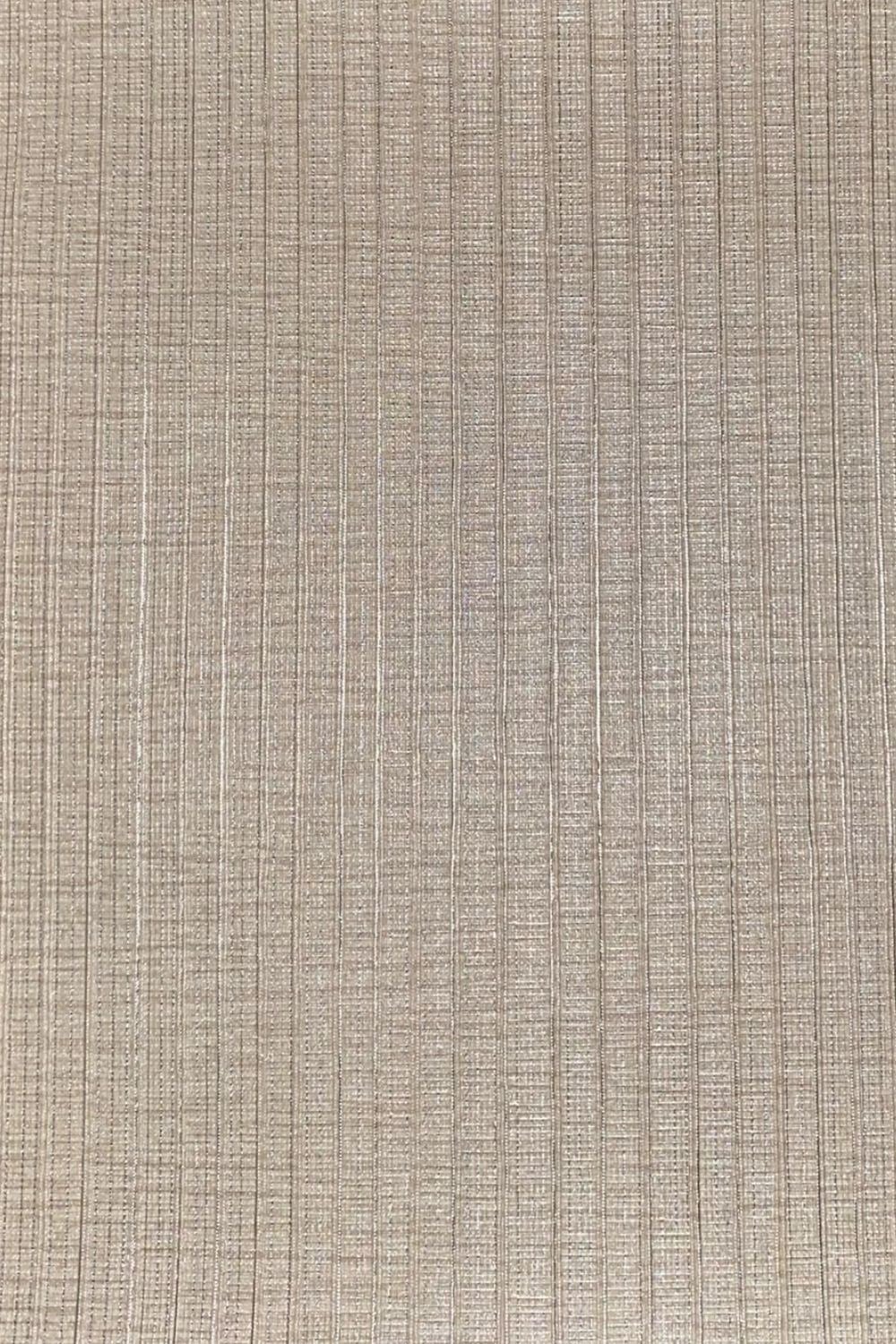 Krem Çizgili Tekstil Duvar Kağıdı 3.H2705
