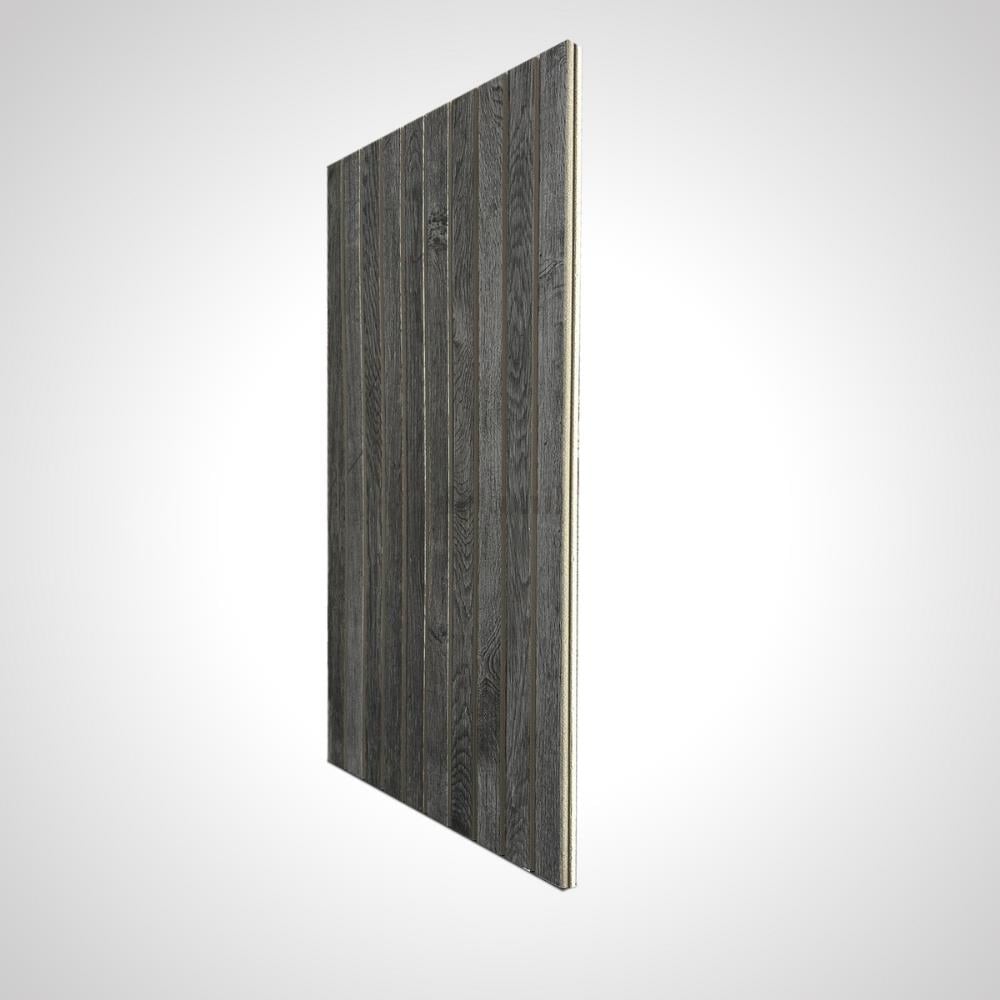 Lambri Desenli EPS Duvar Paneli Antrasit 50*100 cm
