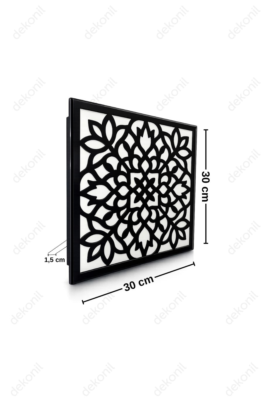 Lotus Clip-in (Klipin) PVC Asma Tavan Kaplama Paneli 30*30 cm