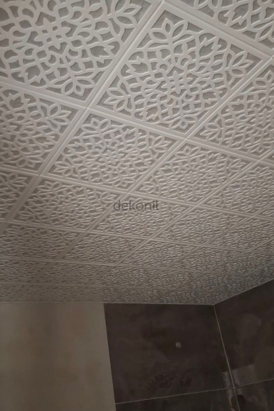 Lotus Clip-in (Klipin) PVC Asma Tavan Kaplama Paneli 30*30 cm