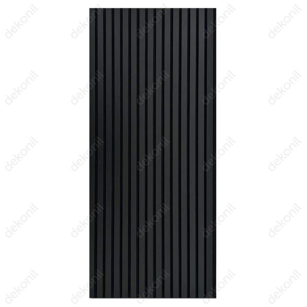 لوح أكوستيك لوكس من الجيل الجديد باللون الأسود 60*280 سم