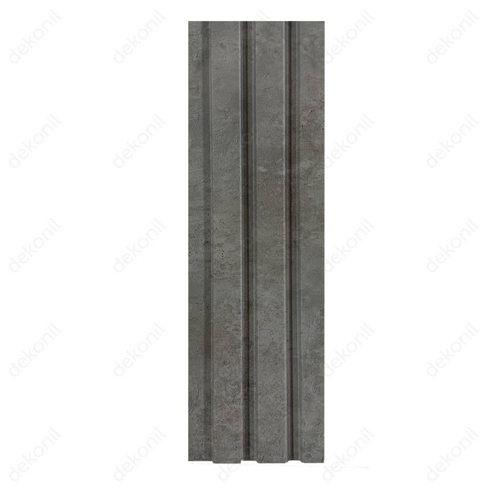 Mdf Lux Chicago Concrete Duvar Panel Lambri 12 cm