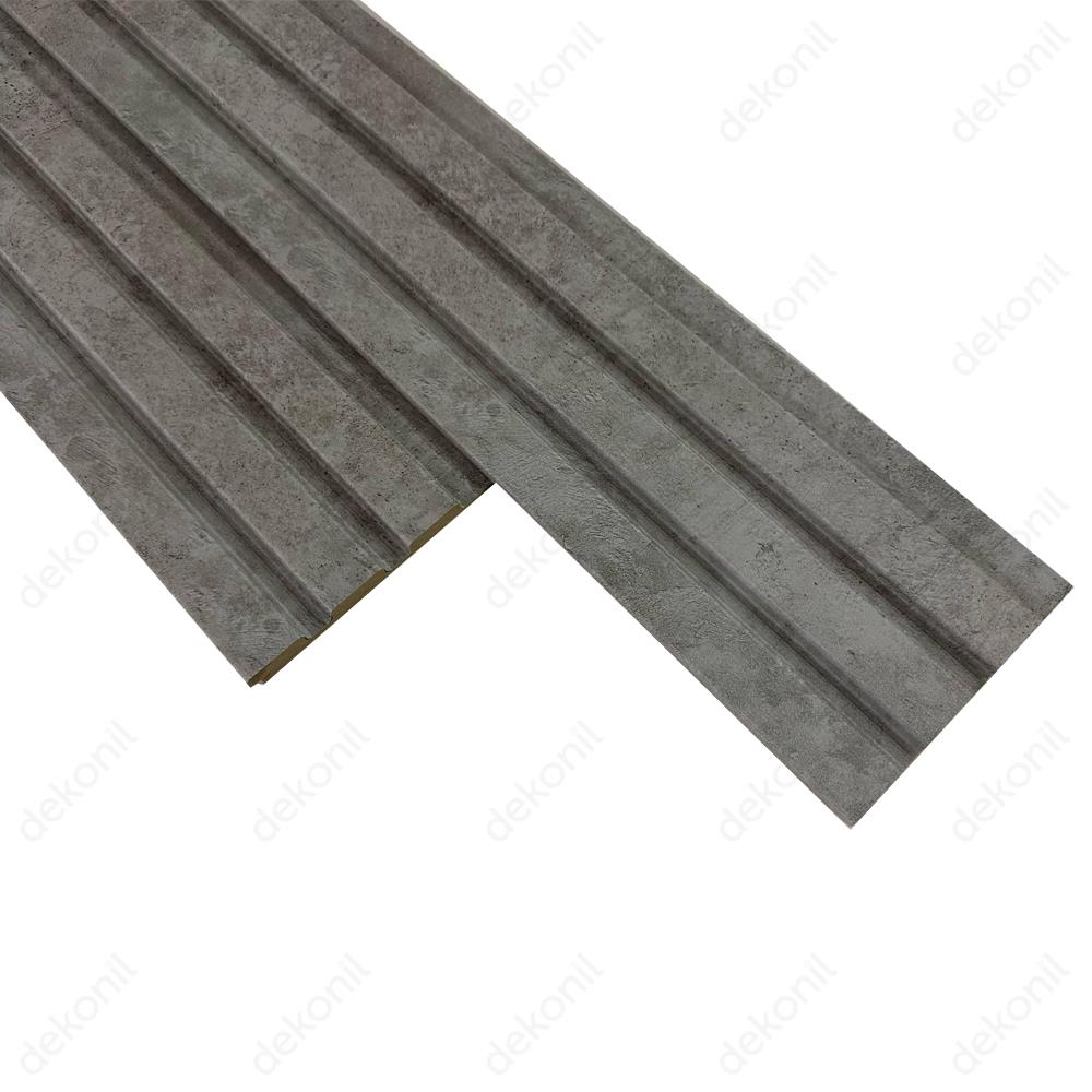 Mdf Lux Chicago Concrete Duvar Panel Lambri 12 cm