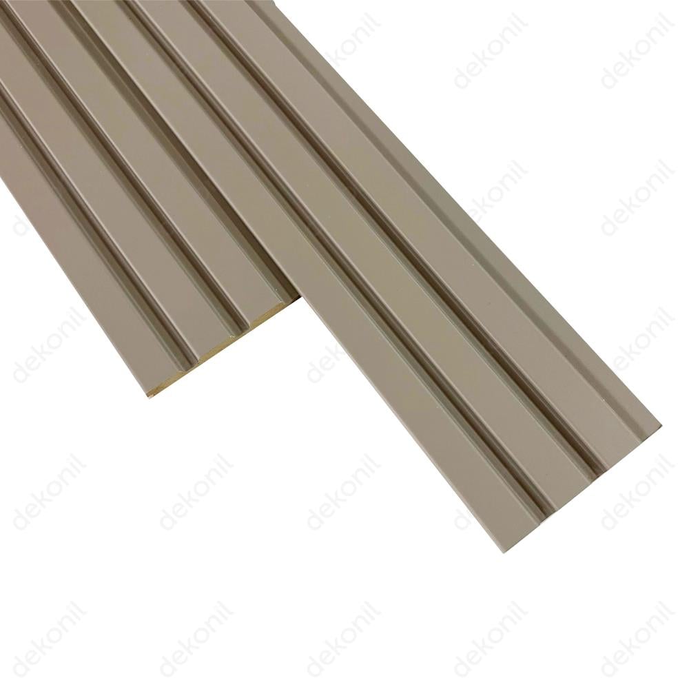 Mdf Lux Sand Grau Duvar Panel Lambri 12 cm