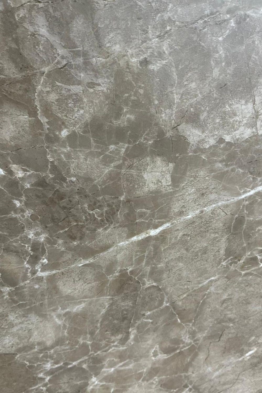 Gri Mix Mermer Desenli Bambu Duvar Paneli 122*244 cm