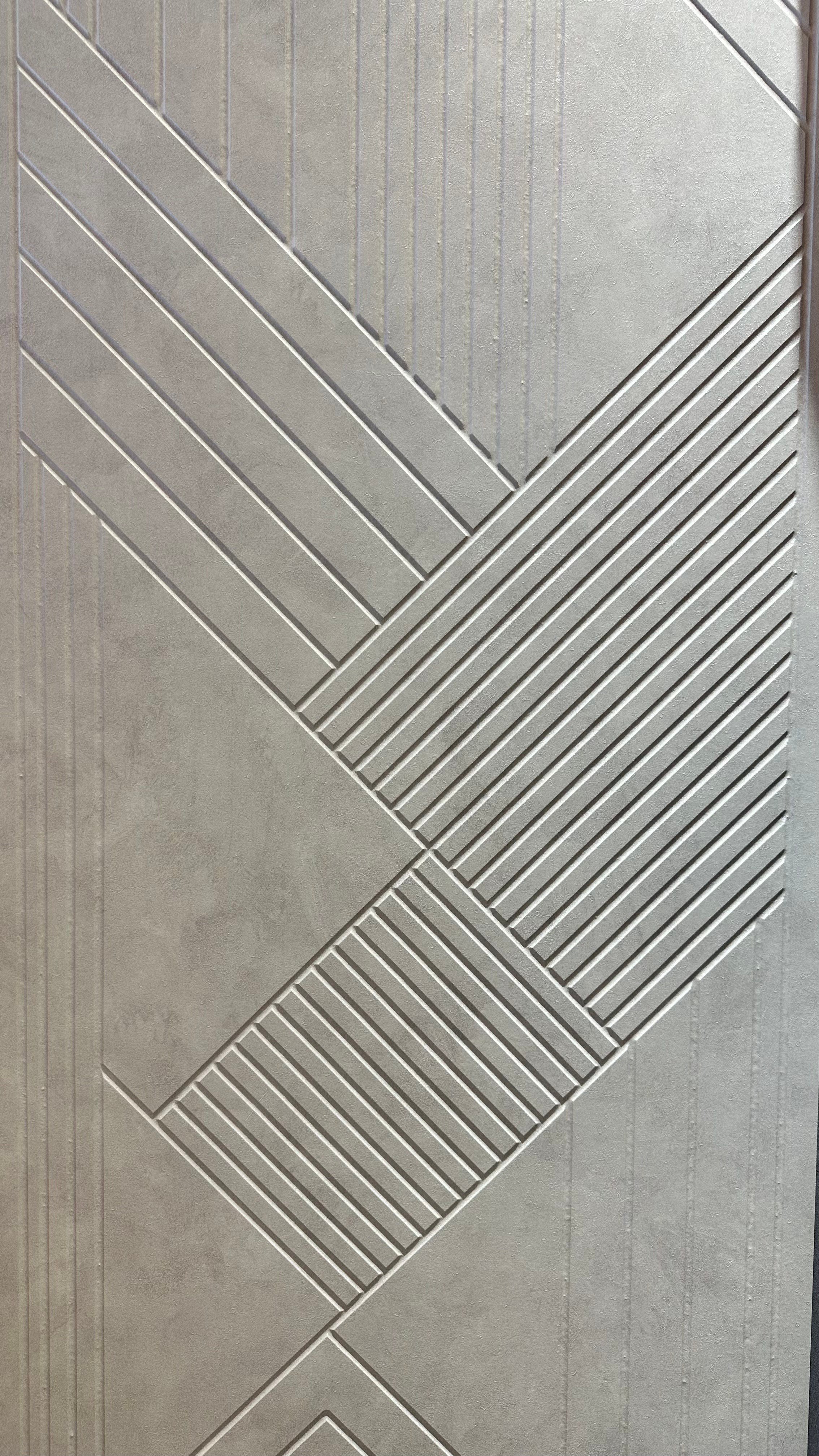 Moon Stone Çizgili MDF Duvar Paneli 60*275 cm