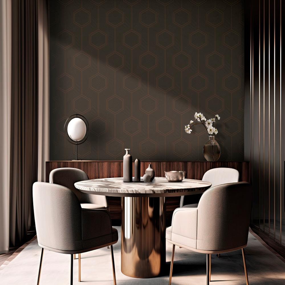 Murella Lamborghini 3 Geometrik Duvar Kağıdı Z12847