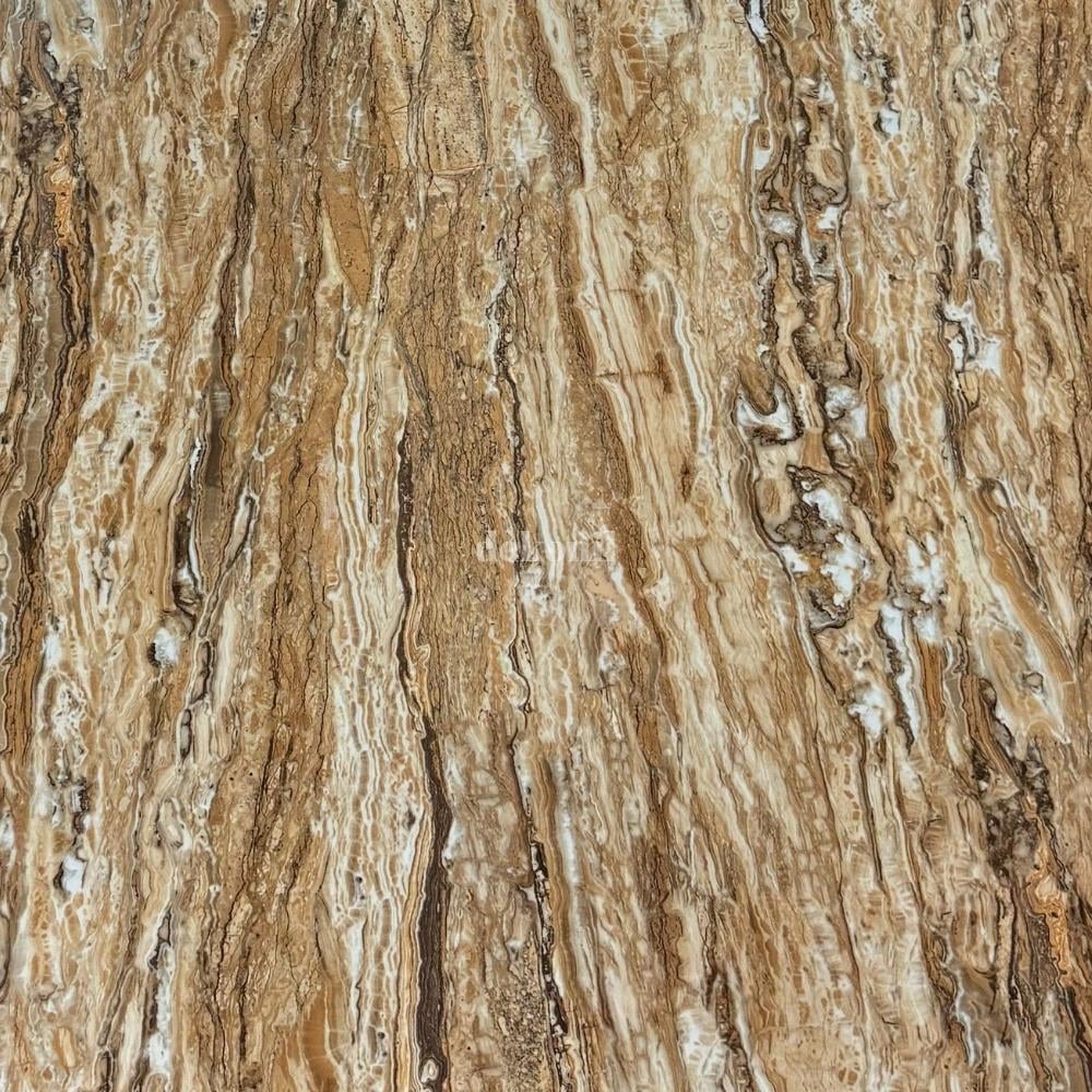 Onyx Toprak Mermer Desenli Işık Geçiren PVC Panel 122*244