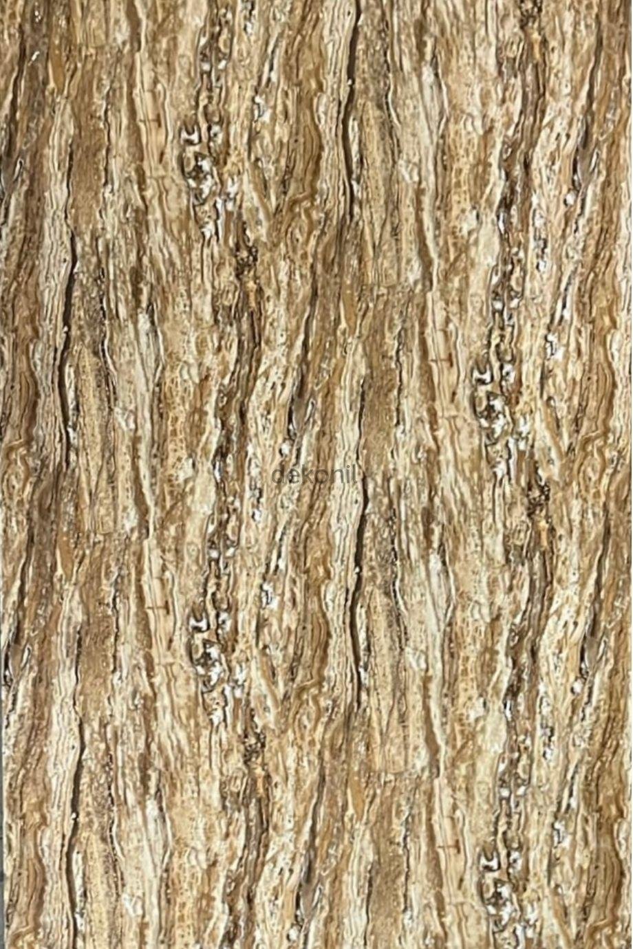 Onyx Toprak Mermer Desenli Işık Geçiren PVC Panel 122*244