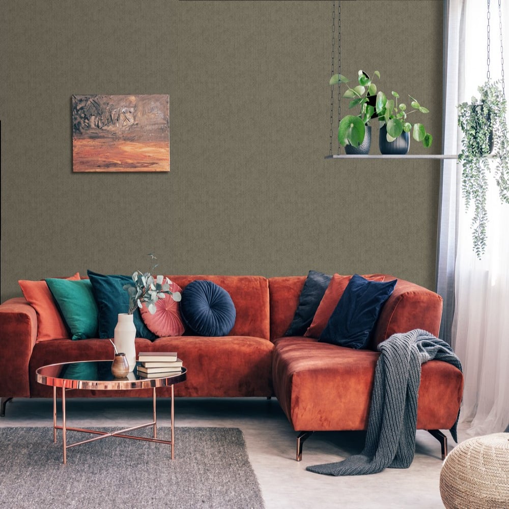 Papro Hit 2 Hasır Desenli Duvar Kağıdı 19006-6