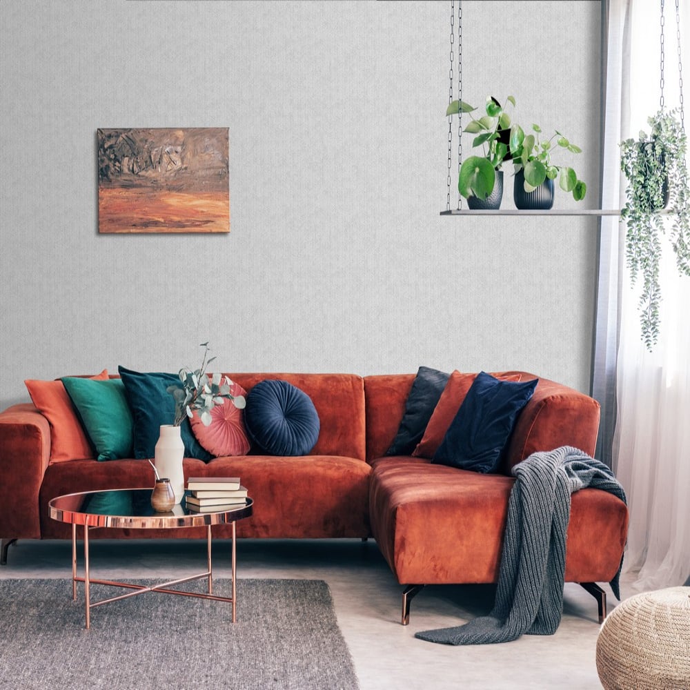 Papro Hit 2 Hasır Desenli Duvar Kağıdı 19006-2