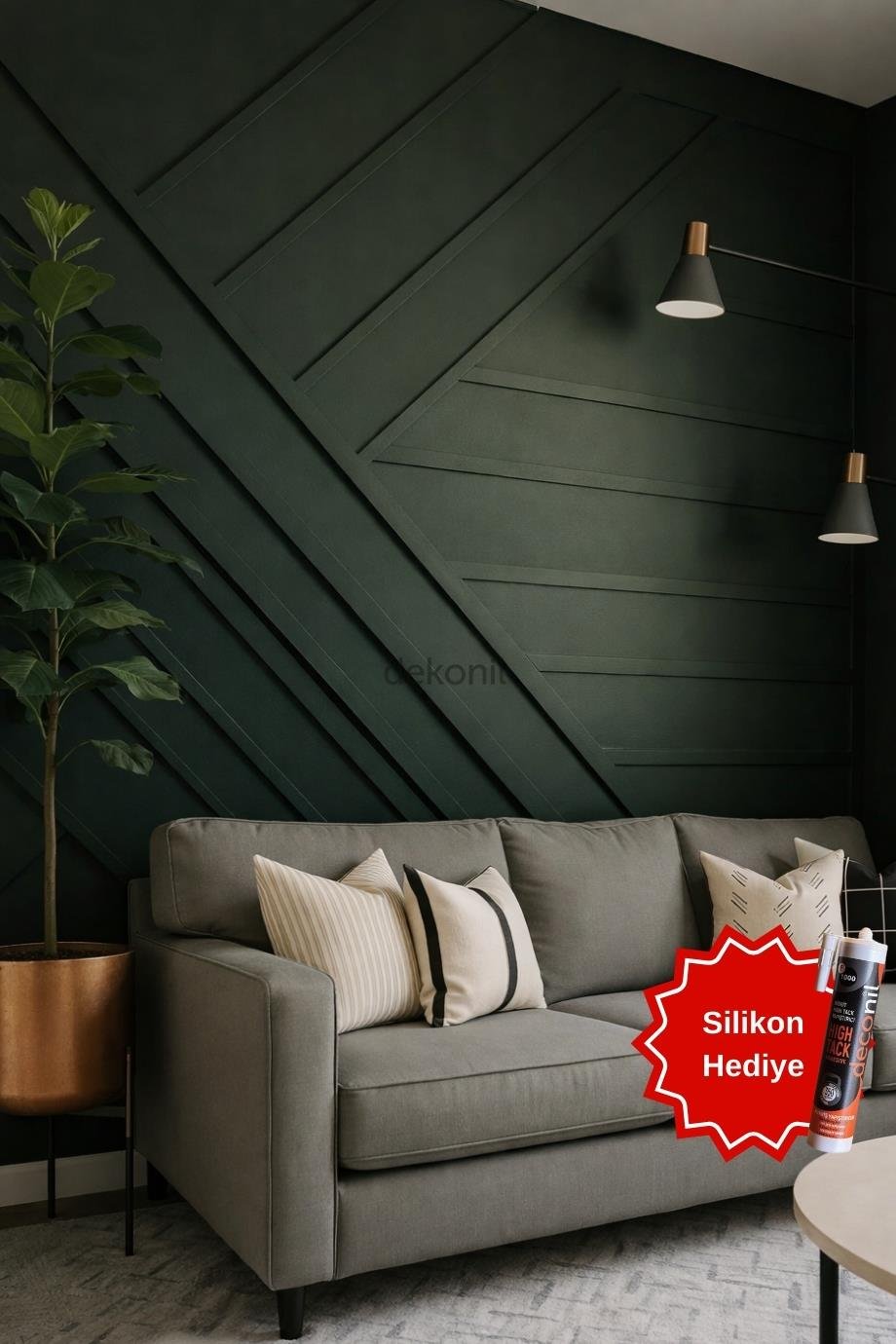 Paris Boyanabilir Duvar Çıtası Paketi