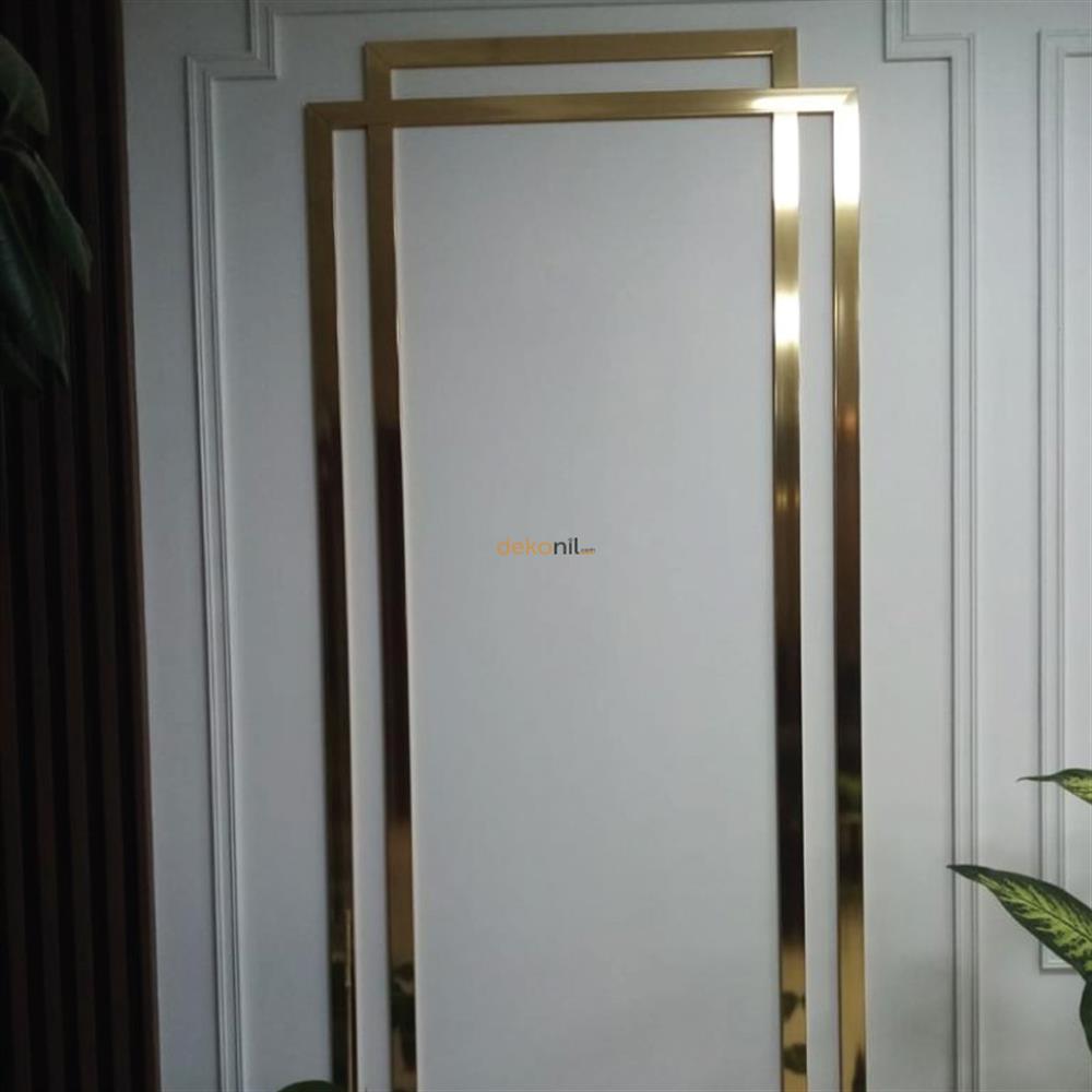 Paris Gold Wall Moulding Lath 4cm