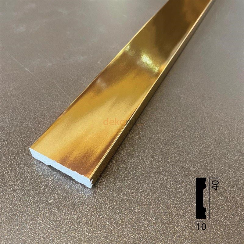 Paris Gold Duvar Çıtası 4cm