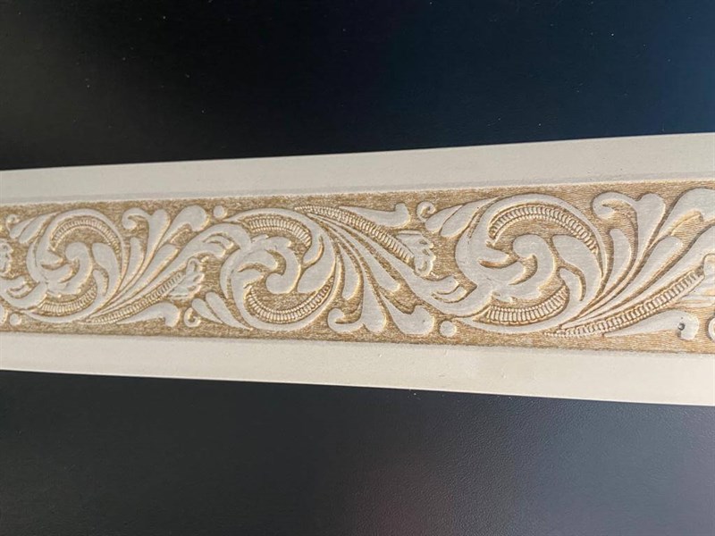 Patina Ahşapiyer İşlemeli Bordür 8*2,90 cm