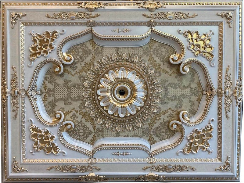 Palace Ceiling Rectangle Cream 120*160 cml Dekonil