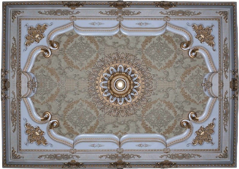 Patina Dikdörtgen Saray Tavan 140*200 cm l Dekonil Saray Tavan