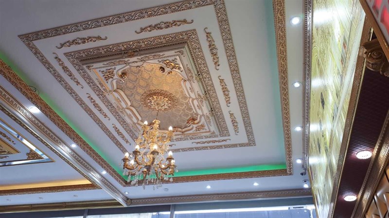 Patina Dikdörtgen Saray Tavan 140*200 cm l Dekonil Saray Tavan