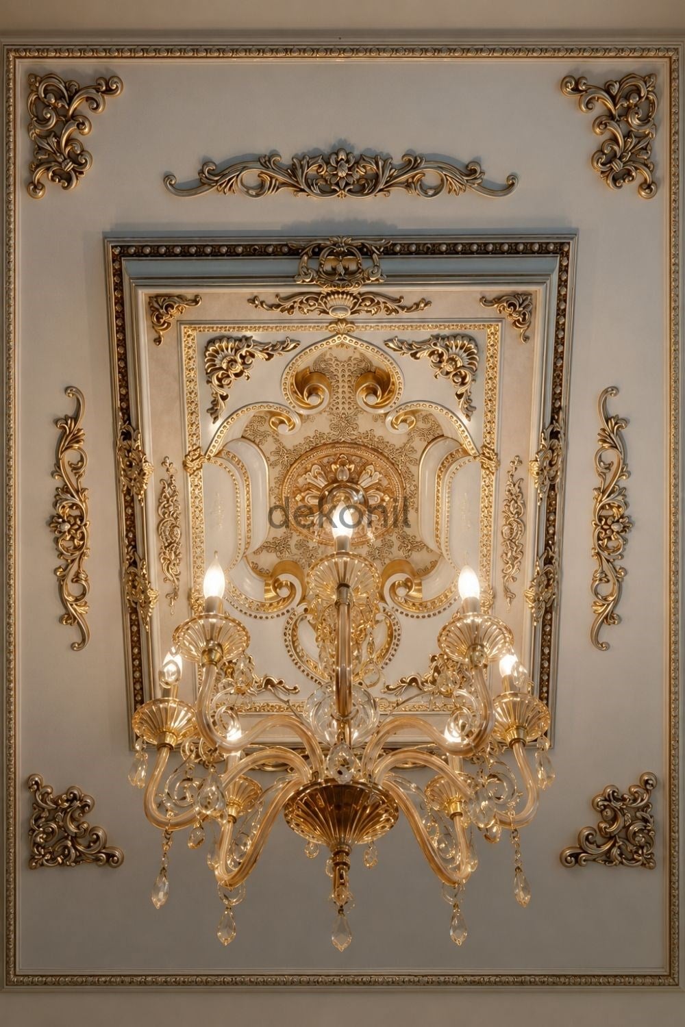 سقف قصر مستطيل باتينا 90*120 سم