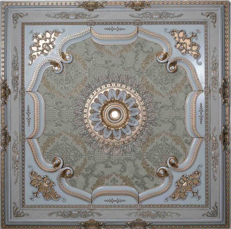 Patina Kare Saray Tavan 150*150 cm l Dekonil Saray Tavan