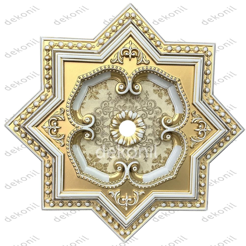 Palace Ceiling Star Cream 60cm