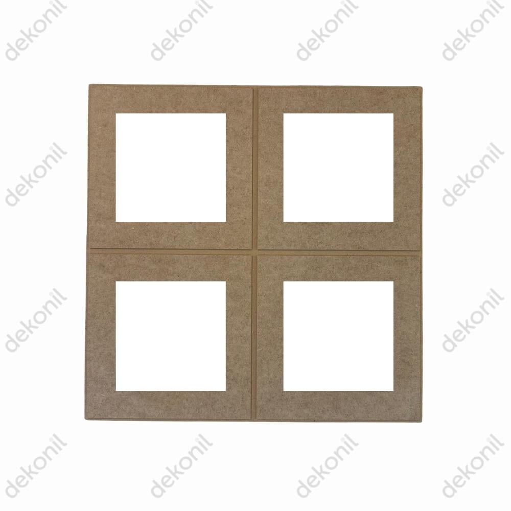 Pinterest Mdf Kare Duvar Paneli 48*48 cm
