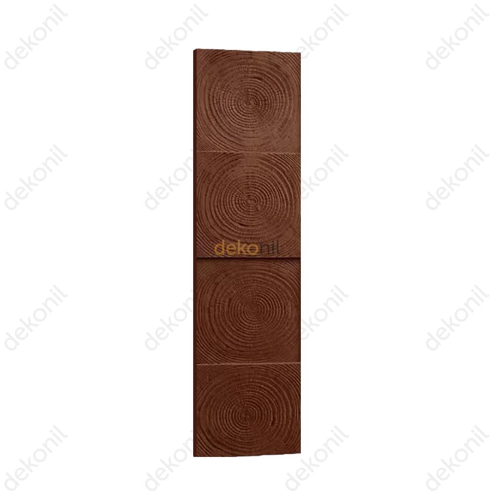 Poliüretan Wood Block Duvar Paneli 30*115 cm